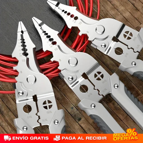 ALICATE PELACABLES MULTIPROPÓSITO: CORTES PRECISOS Y SEGUROS.