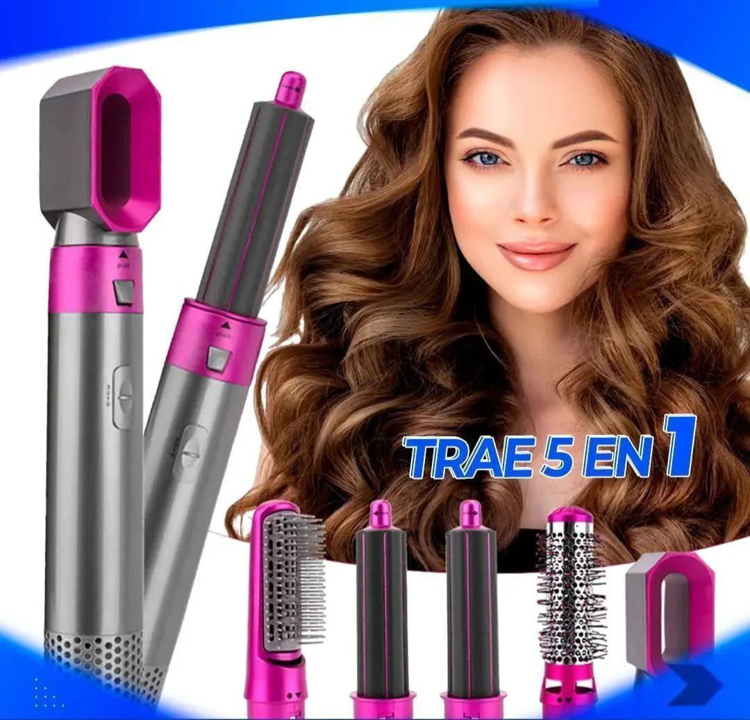 AuraStyler® - Cepillo Moldeador Iónico 5 en 1