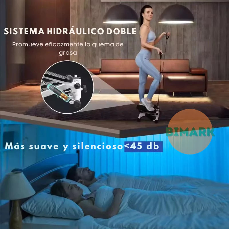 SmartFitness®  - Stepper Inteligente con Bandas Elásticas